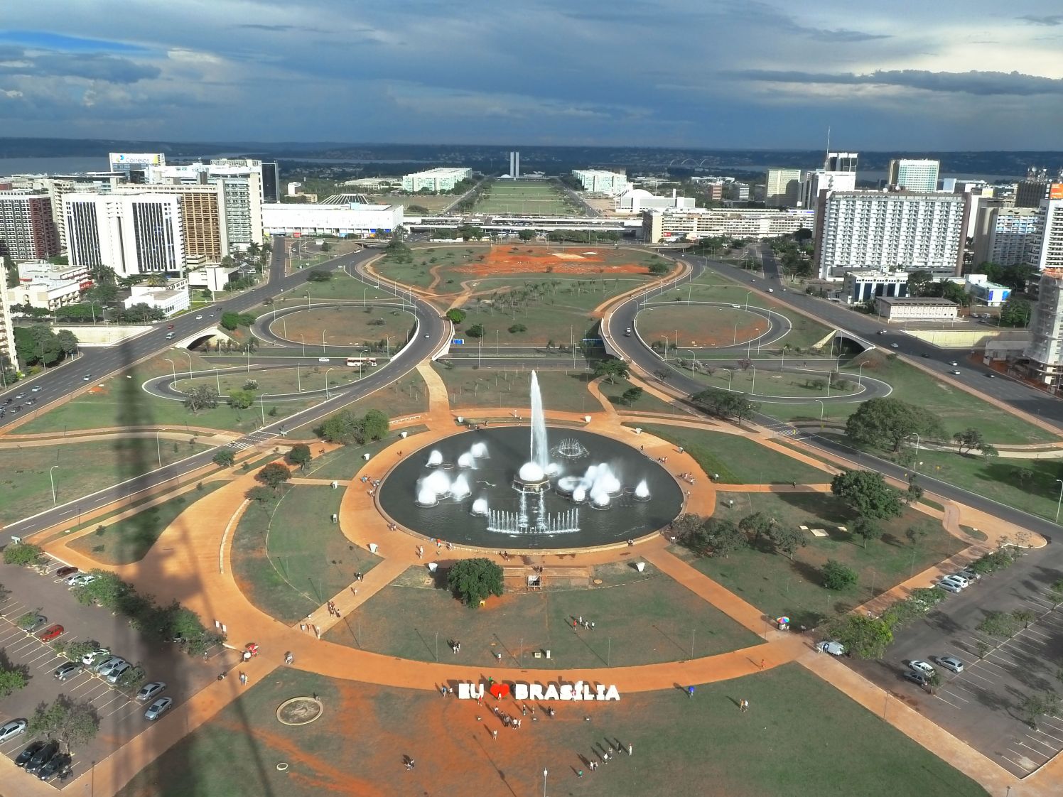 brasilia vista da torre de tv