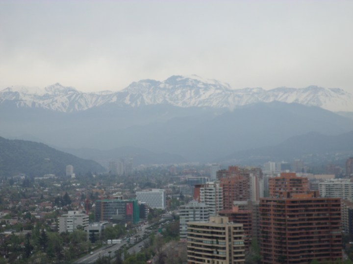 Um dos melhores bairros em Santiago