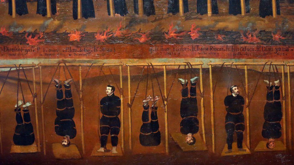 perseguição ao cristãos durante xogunato tokugawa